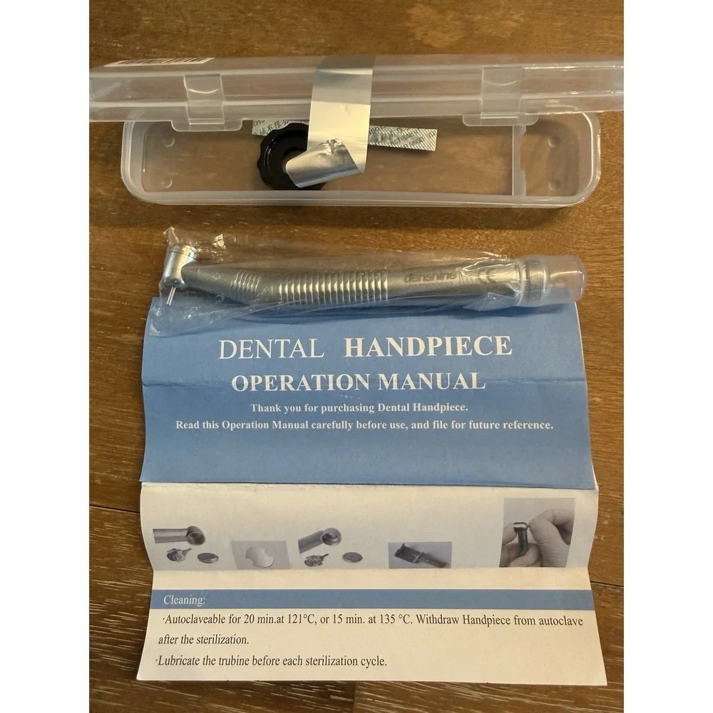 Denshine DR06 High Speed 45° Angle Autochuck Dental Handpiece 4 Hole Midwest